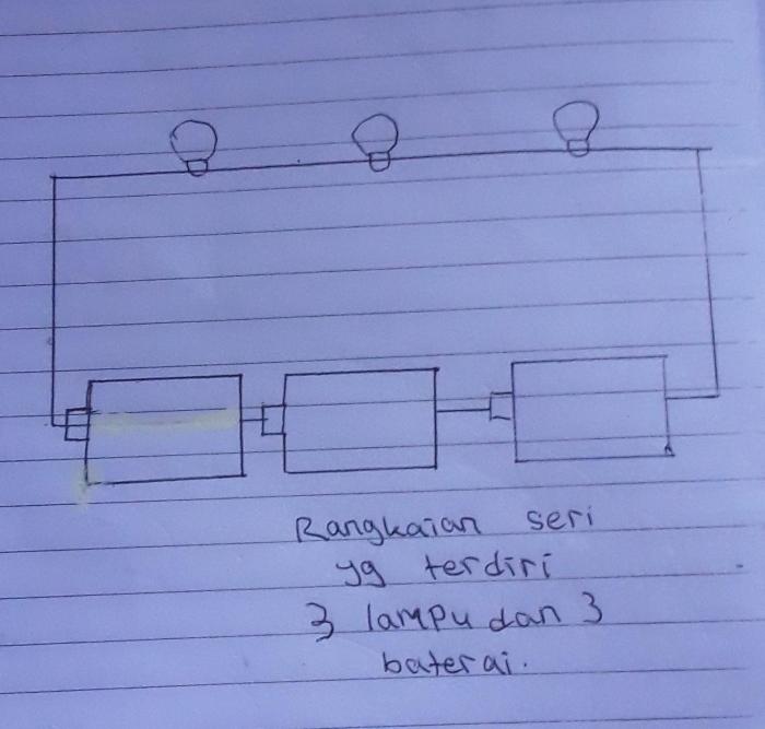 seri dan paralel baterai