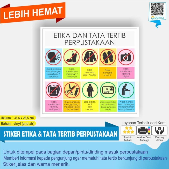 tata tertib perpustakaan sekolah