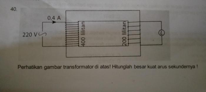 gambar di atas menjelaskan tentang trafo