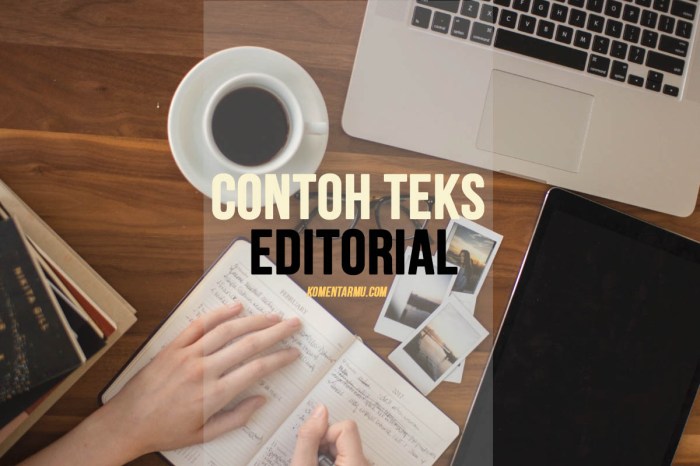 contoh teks editorial tentang pendidikan