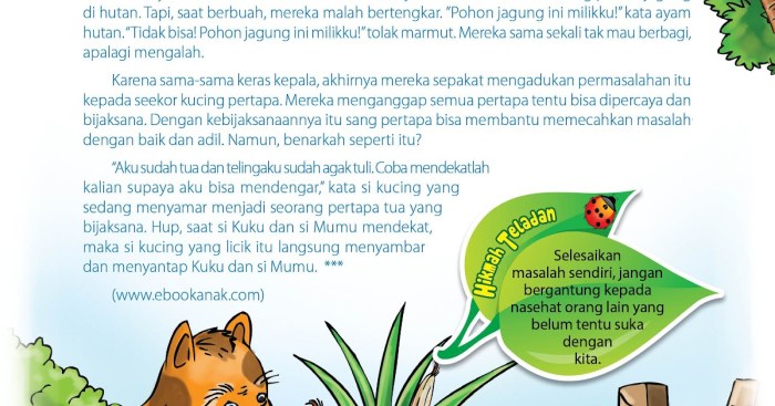 cerita singkat tentang hewan