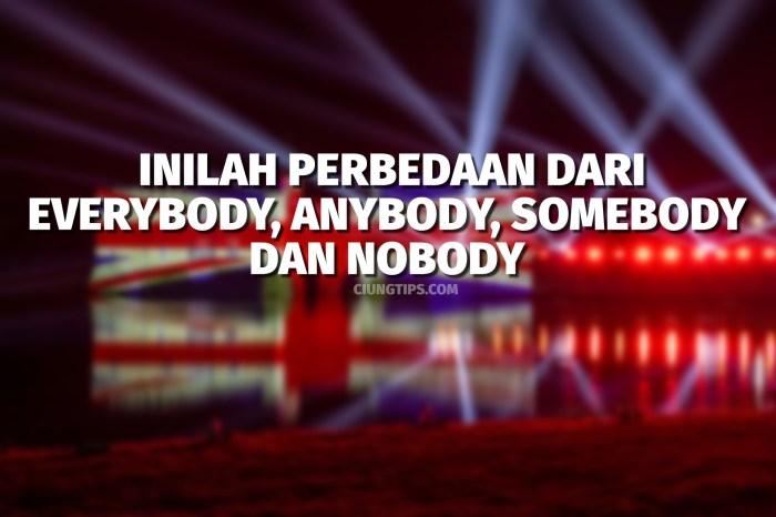 perbedaan someone dan somebody terbaru