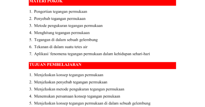 materi fisika kelas 12 semester 1