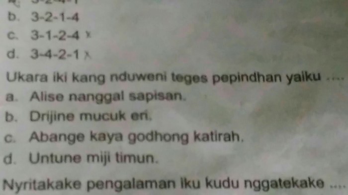 alise nanggal sepisan artinya terbaru