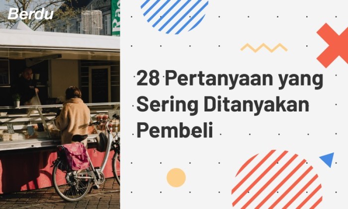 pertanyaan pembeli terhadap penjual terbaru