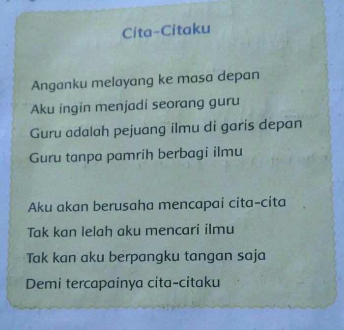 puisi bahasa cirebon 4 bait terbaru