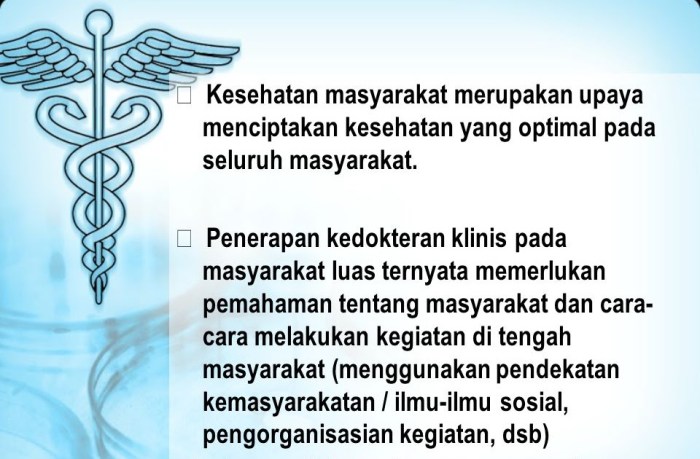 pengertian ilmu kesehatan masyarakat terbaru