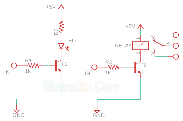 cara kerja transistor sebagai saklar