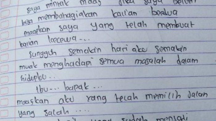 surat untuk mama dan papa terbaru