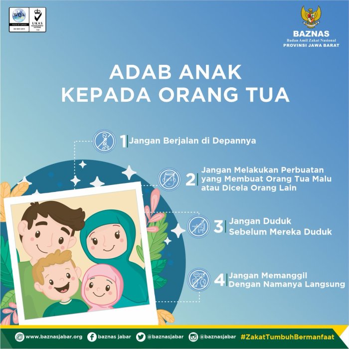 adab tua terhadap huda peduli