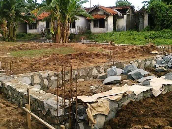 pemasangan pondasi batu kali terbaru