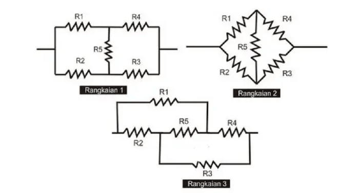 wheatstone jembatan soal pengganti hambatan