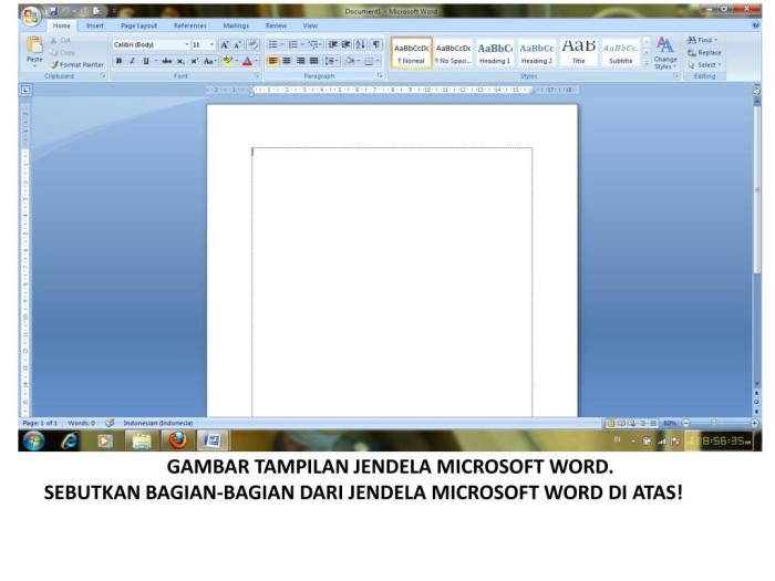 tampilan microsoft word 2007 terbaru