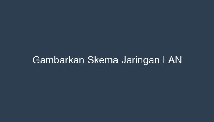 gambarkan skema jaringan lan terbaru