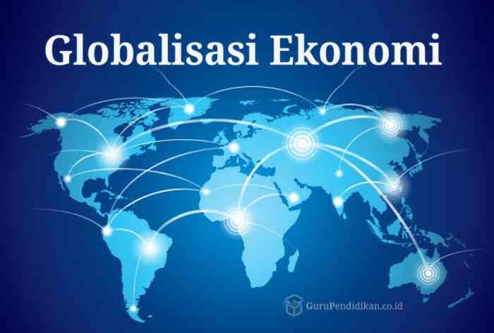 perubahan sosial dalam bidang ekonomi