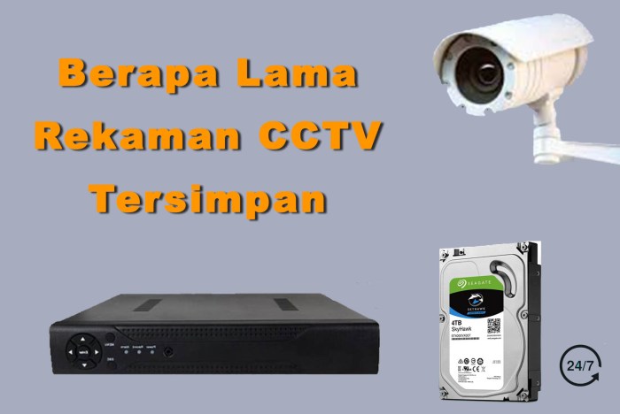 berapa lama rekaman cctv akan hilang terbaru