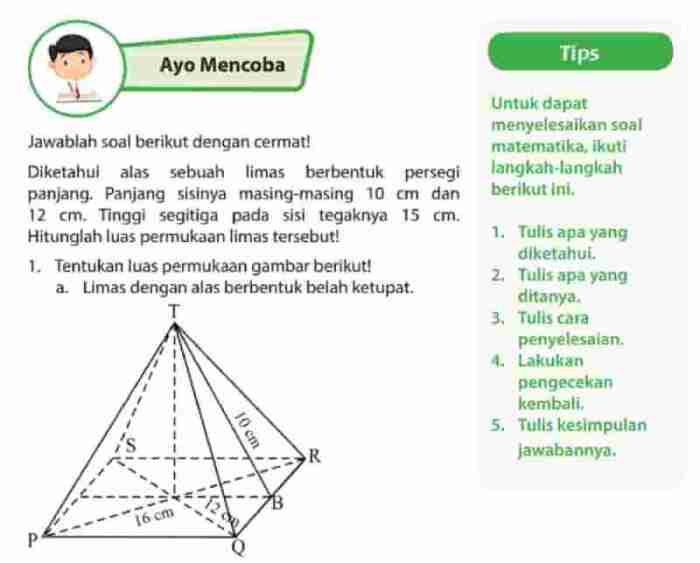 Soal bangun gabungan ruang kumparan padang selesaikan hitunglah tribun