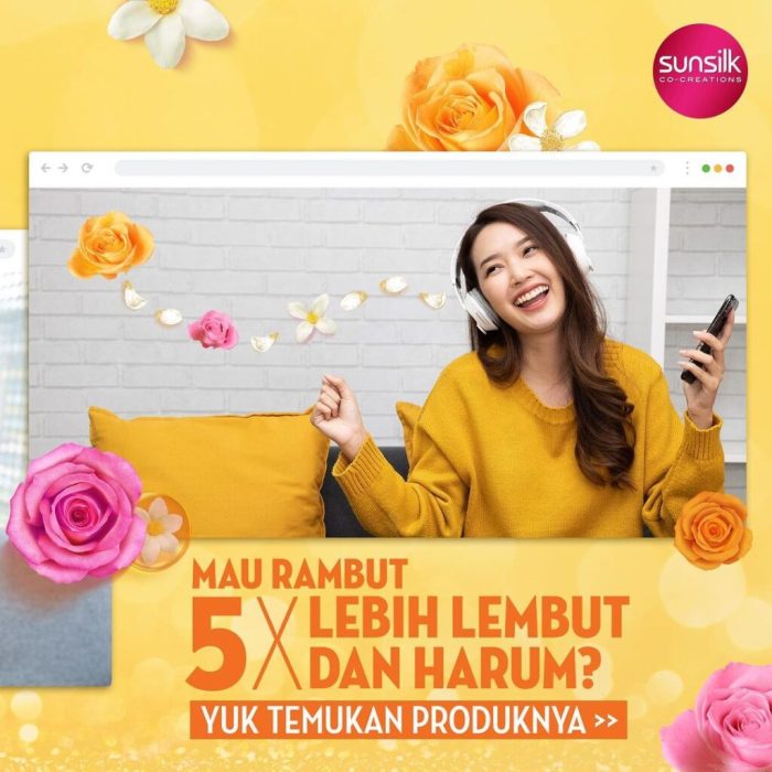 contoh iklan shampo sunsilk