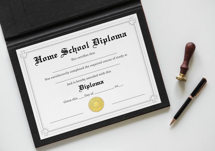 diploma school high classes accredited certificate