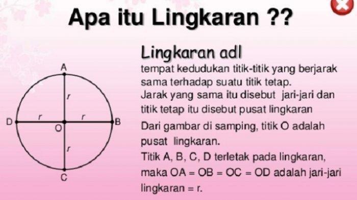 soal cerita tentang lingkaran