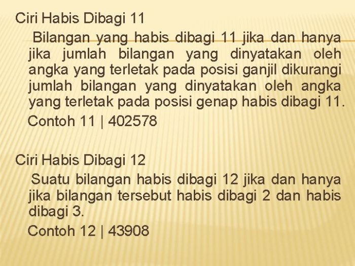 ciri bilangan habis dibagi 11