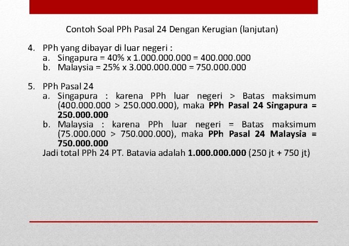 contoh pajak luar negeri