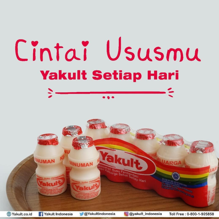 gambar iklan minuman yakult