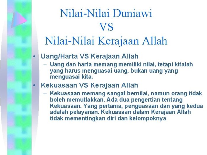 allah kerajaan yesus zaman gambaran paham