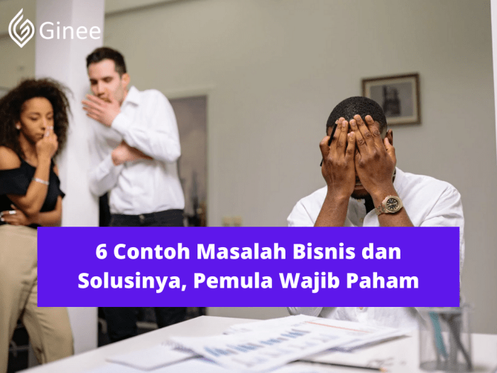 contoh masalah bisnis dan solusinya