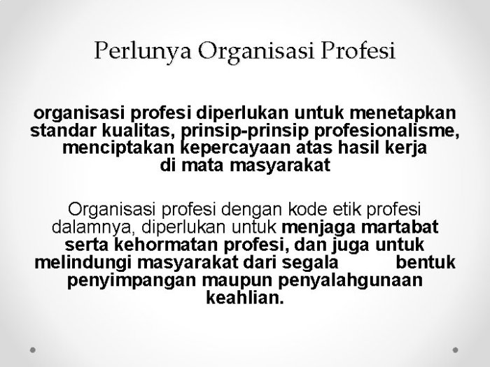 Pertanyaan tentang organisasi profesi guru