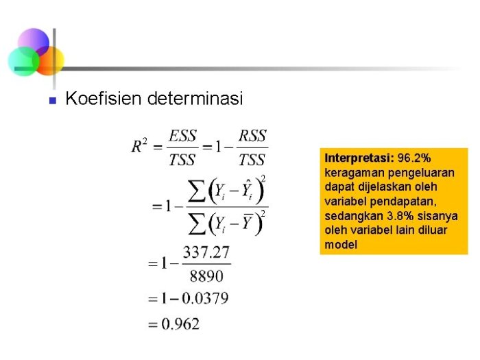 contoh soal koefisien korelasi