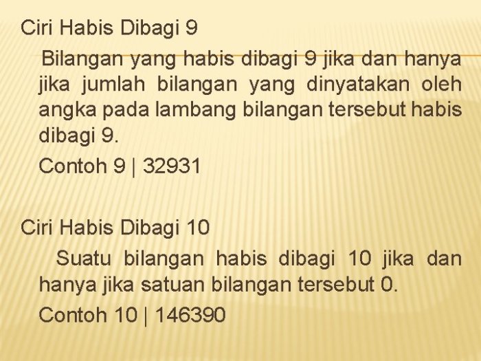 ciri bilangan habis dibagi terbaru