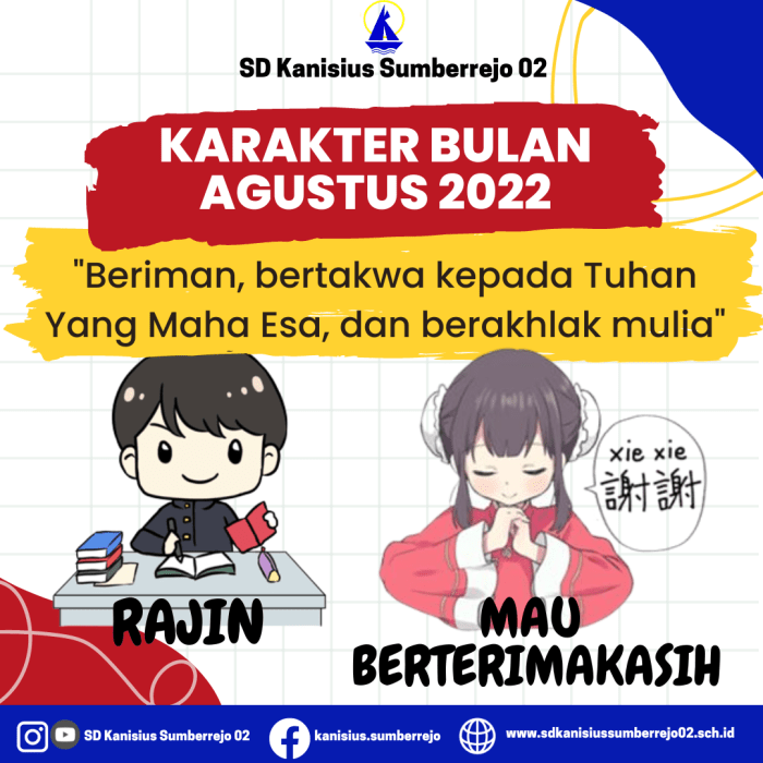 bertakwa kepada tuhan yang maha esa