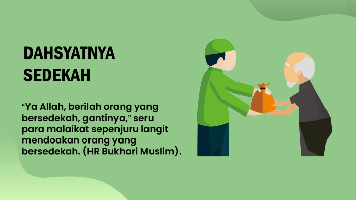 zakat infaq perbedaan sedekah tabel