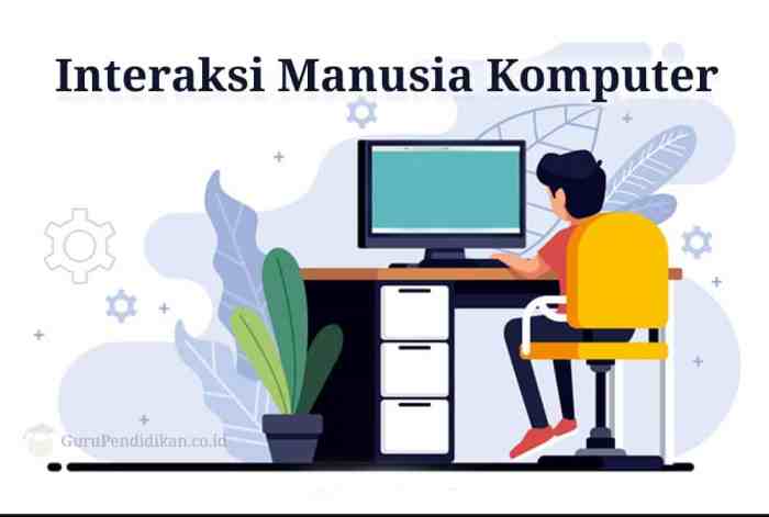 komponen interaksi manusia dan komputer