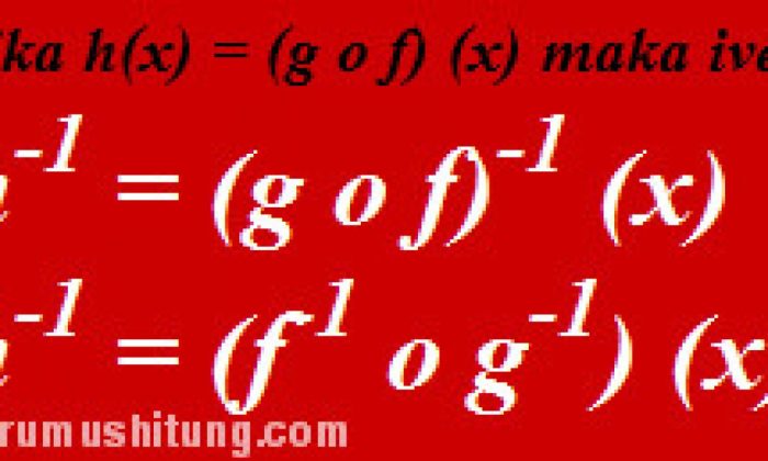 soal fungsi invers komposisi tentang matematika