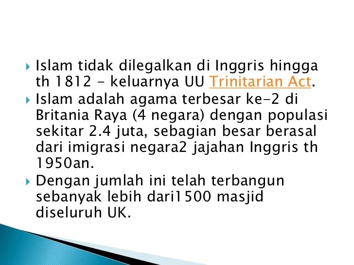 bahasa inggris agama islam terbaru