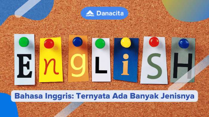 bahasa inggris banyak sekali