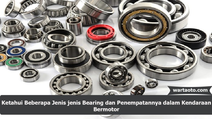 jenis jenis bearing dan fungsinya terbaru