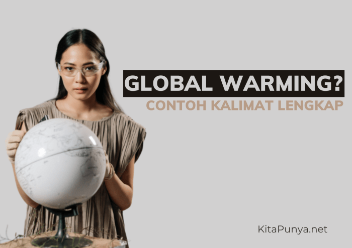 kata kata untuk poster global warming