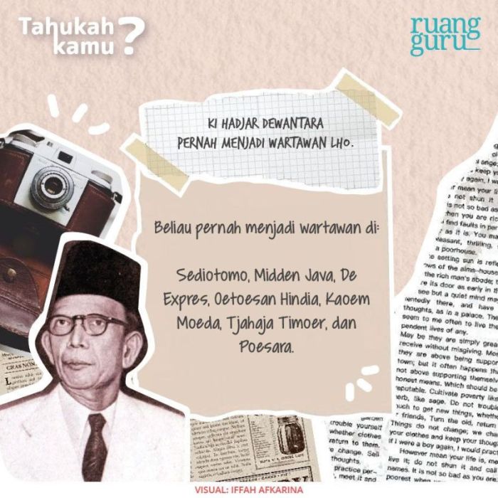 dewantara ki hajar tinggi bernyali pribumi الرحيم الله بسم الرحمن