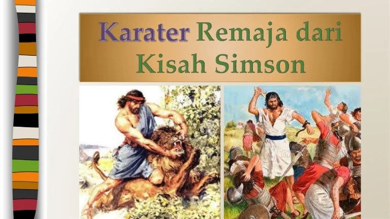 kisah simson dalam alkitab terbaru