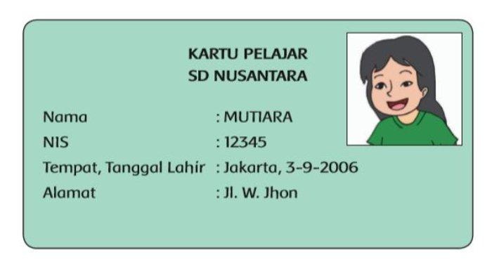 identitas kartu surat usaha izin