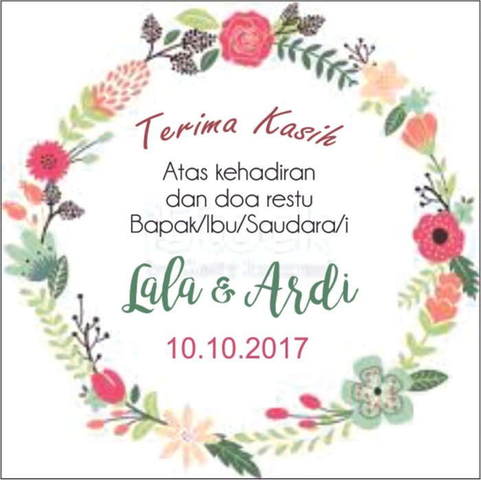 surat ucapan terima kasih untuk ibu