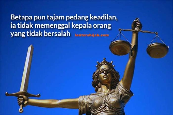 contoh hak memperoleh keadilan