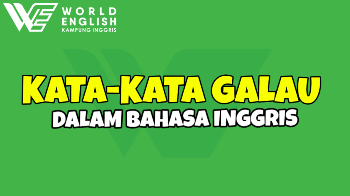 bahasa inggris sepi banget