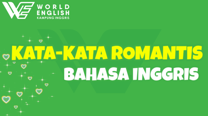 inggris bahasa romantis kumpulan pasangan makin describe someone