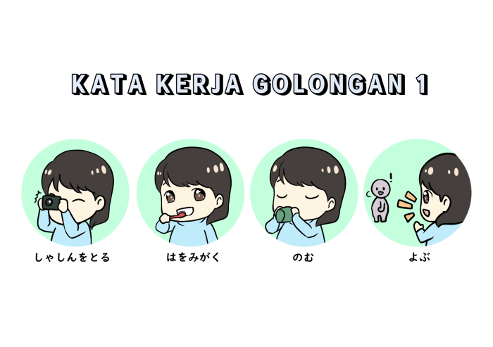 kata kerja golongan 1 bahasa jepang terbaru