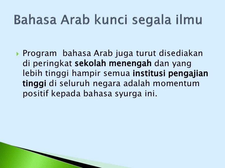 bahasa arab pendidikan kewarganegaraan