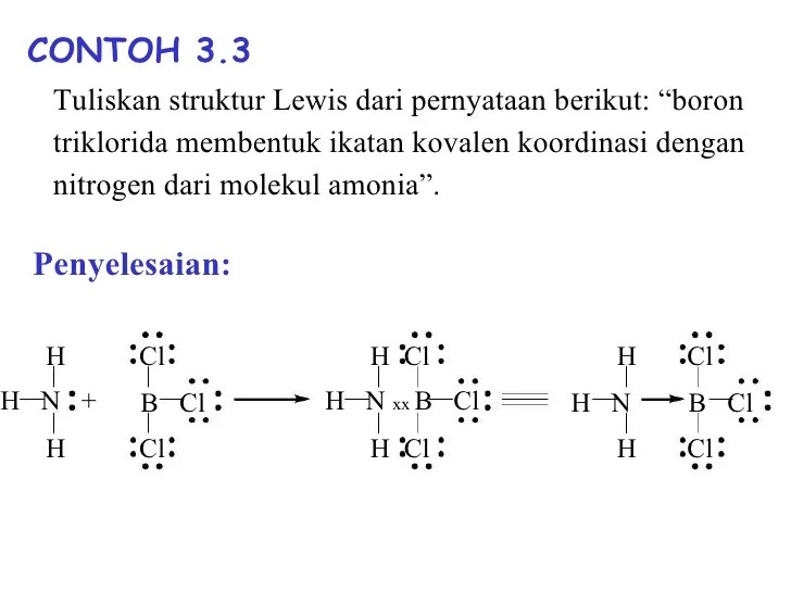 contoh soal struktur lewis terbaru